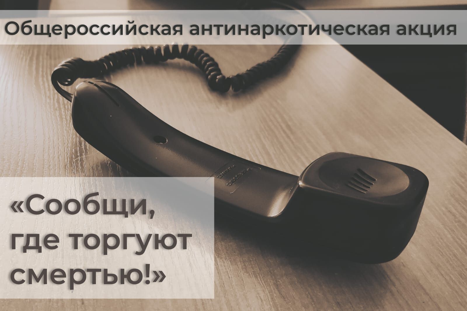 На Дону стартовал первый этап акции «Сообщи, где торгуют смертью» |  19.03.2024 | Батайск - БезФормата